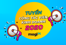 TUYỂN DỤNG CỘNG TÁC VIÊN KINH DOANH 2020