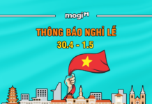 THÔNG BÁO NGHỈ LỄ 30.4 – 1.5 NĂM 2021
