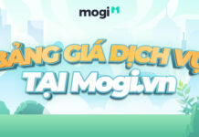 Bảng Giá Dịch Vụ Tại Mogi
