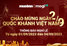 THÔNG BÁO: Nghỉ Lễ Quốc Khánh 2/9/2023