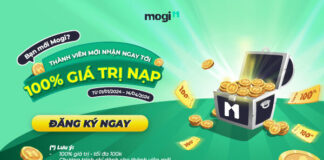 Mogi khuyến mãi thành viên mới