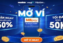 Mở ví MBPay nhận ngay khuyến mãi tới 50K