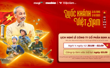 THÔNG BÁO LỊCH NGHỈ LỄ QUỐC KHÁNH 2/9